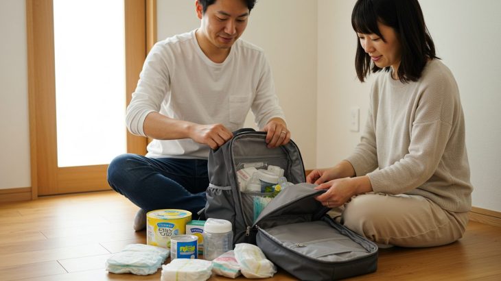 赤ちゃんを守るための避難準備：防災バッグの中身リストを徹底解説