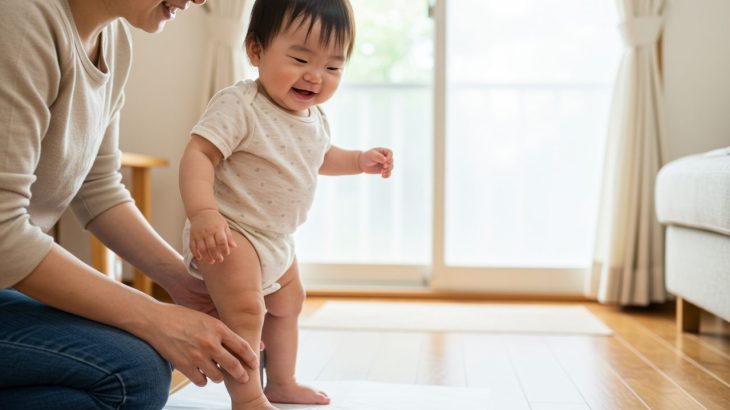 赤ちゃんのファーストシューズサイズと選び方：失敗しない靴選びのポイント