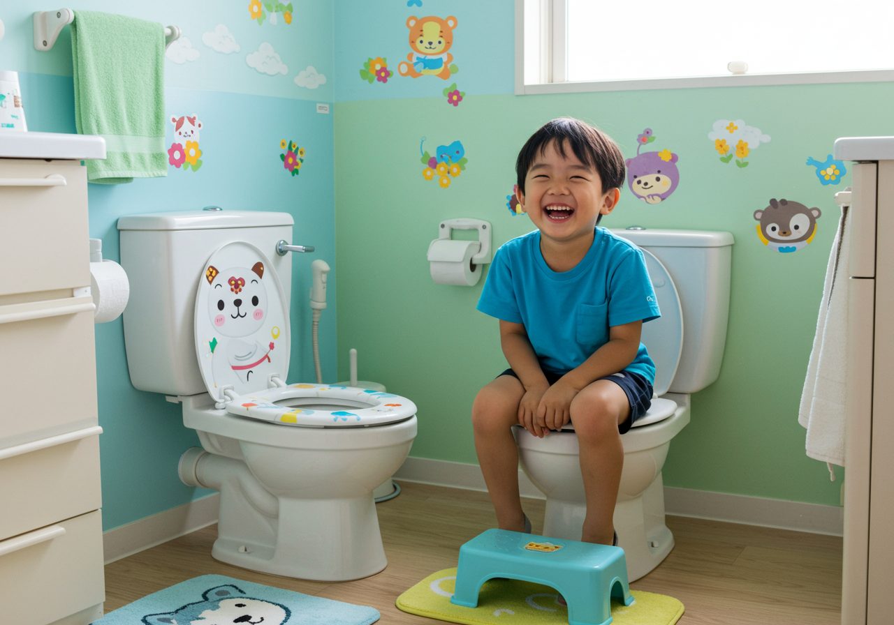 男の子のトイレトレーニングのやり方：2歳からの始め方と保育園入園に向けたポイント