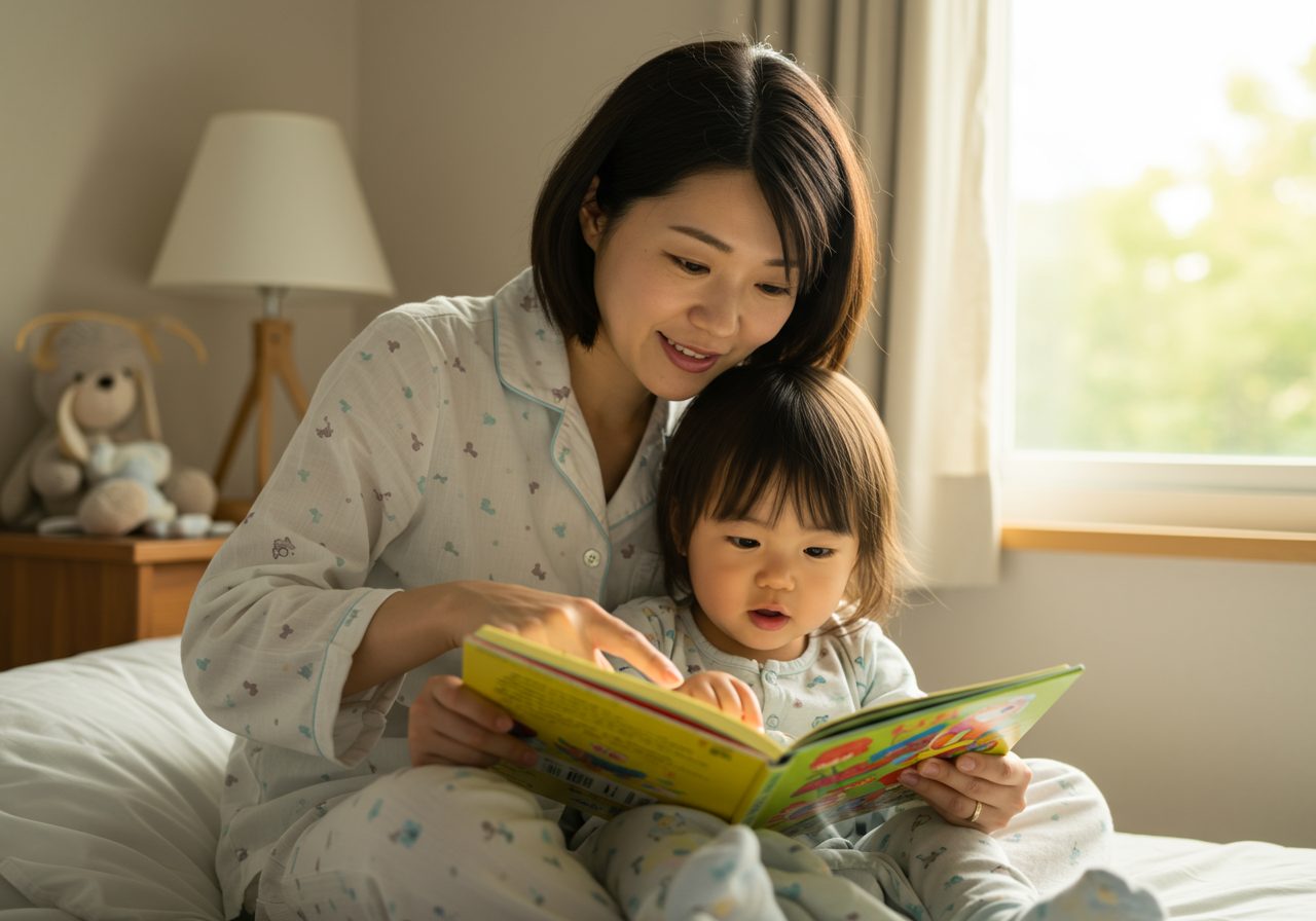 子どもの寝かしつけを楽にするコツと親のイライラ解消法