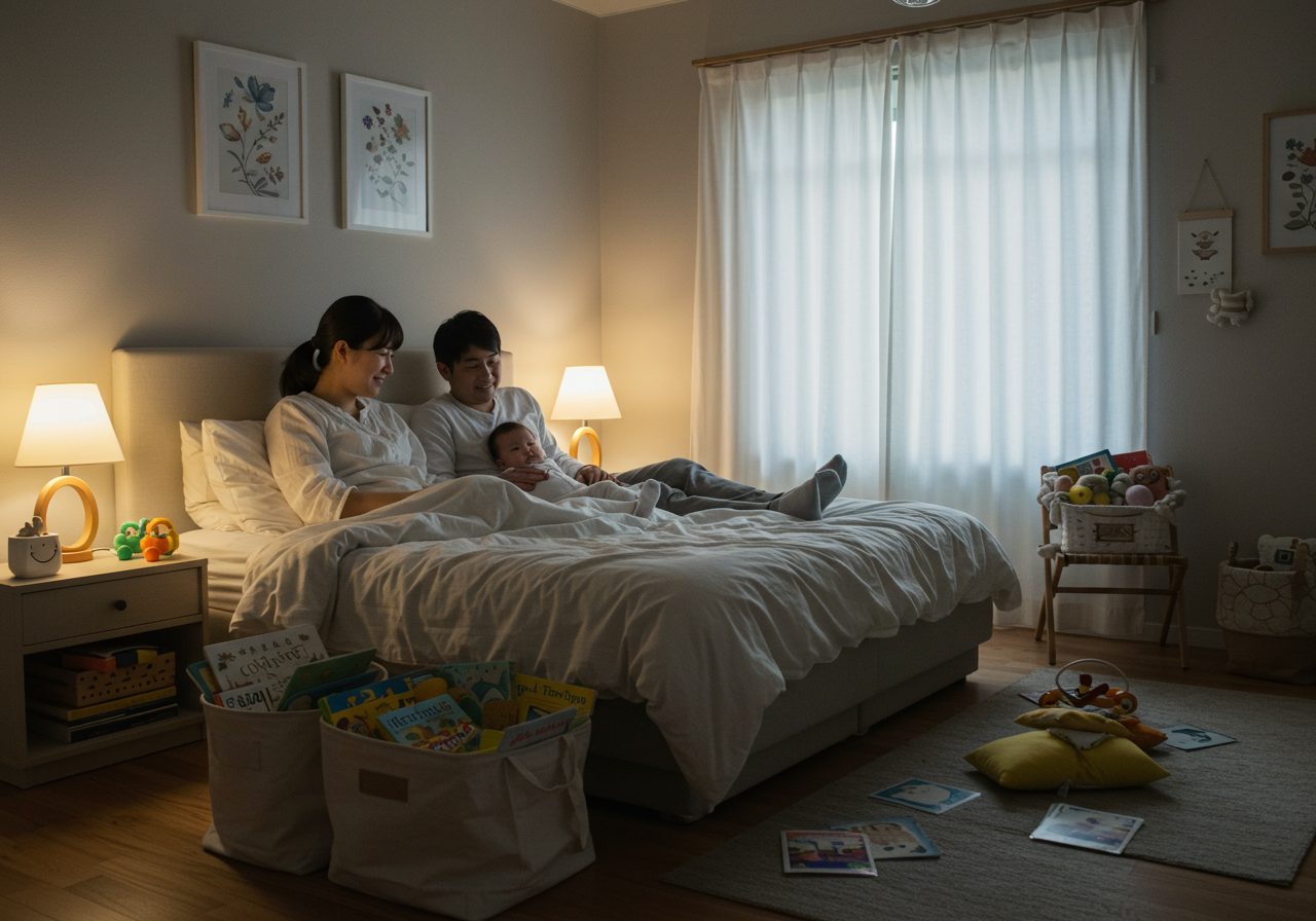 夜泣きについて知っておきたいこと：原因と対策