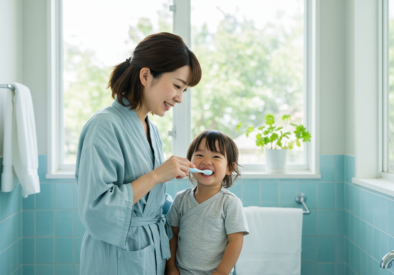 子どもの口臭が気になる親必見！おすすめの歯磨き粉で健康な口内環境を守る