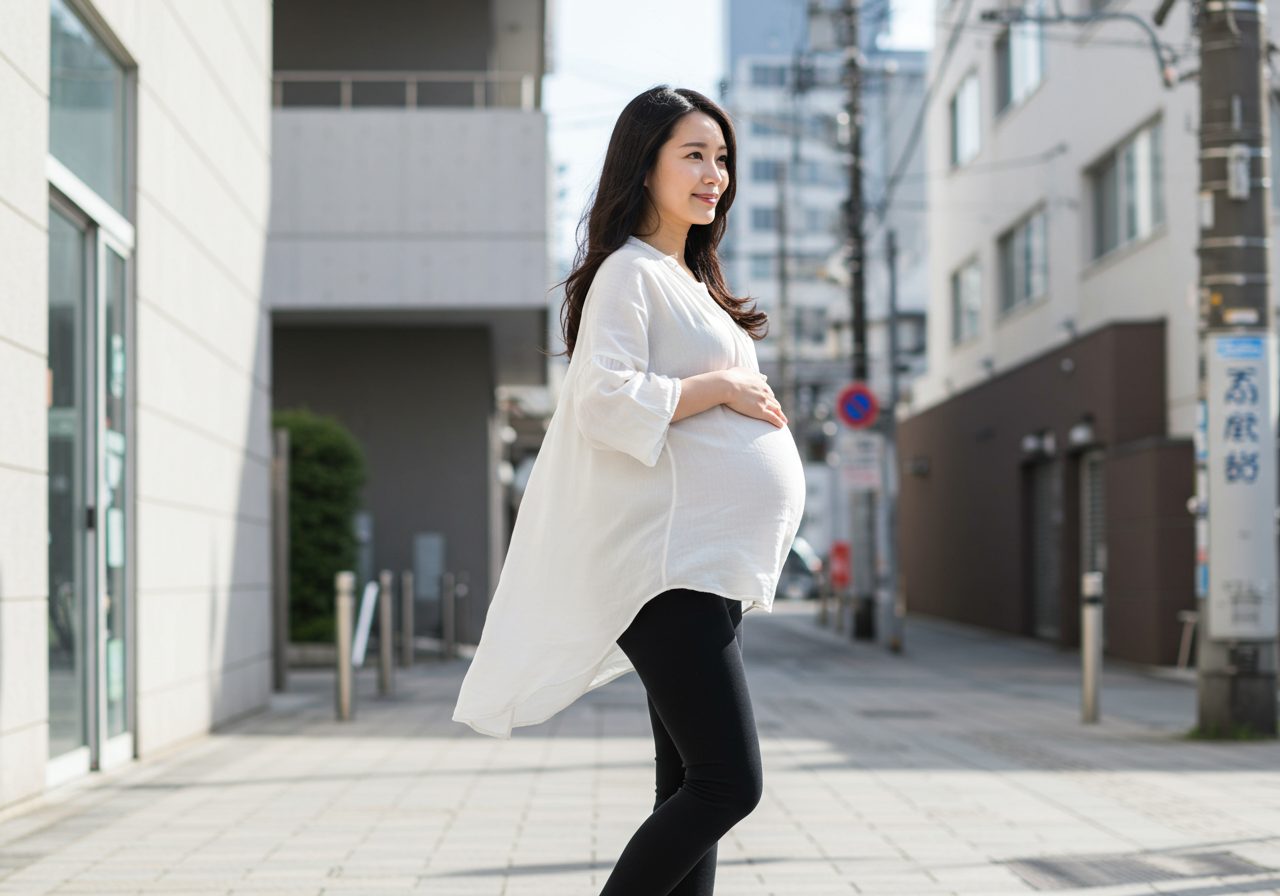 妊娠中のマタニティタイツやレギンス選びガイド