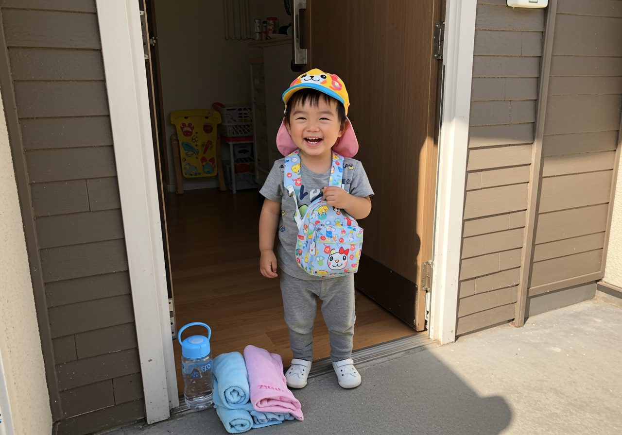 2歳児の保育園選び、外遊びやお散歩の様子は重要です。園見学で役立つおもちゃの安全性や持ち物リスト、準備のポイントを解説します。