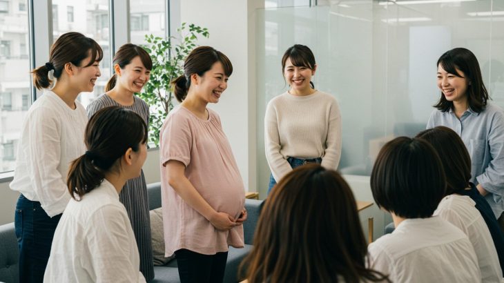 【初めての産休】産休挨拶はこれで完璧！社内・社外へのメール例文からスピーチ、お菓子まで完全ガイド