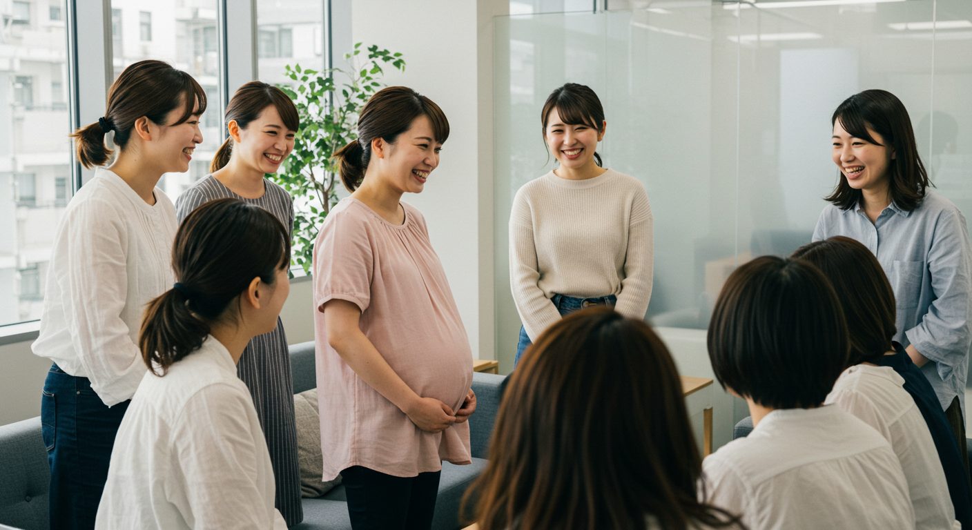 【初めての産休】産休挨拶はこれで完璧！社内・社外へのメール例文からスピーチ、お菓子まで完全ガイド