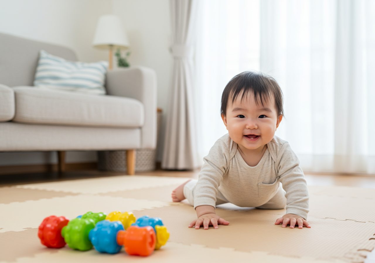 赤ちゃんが歩き始める時期と成長のステップ