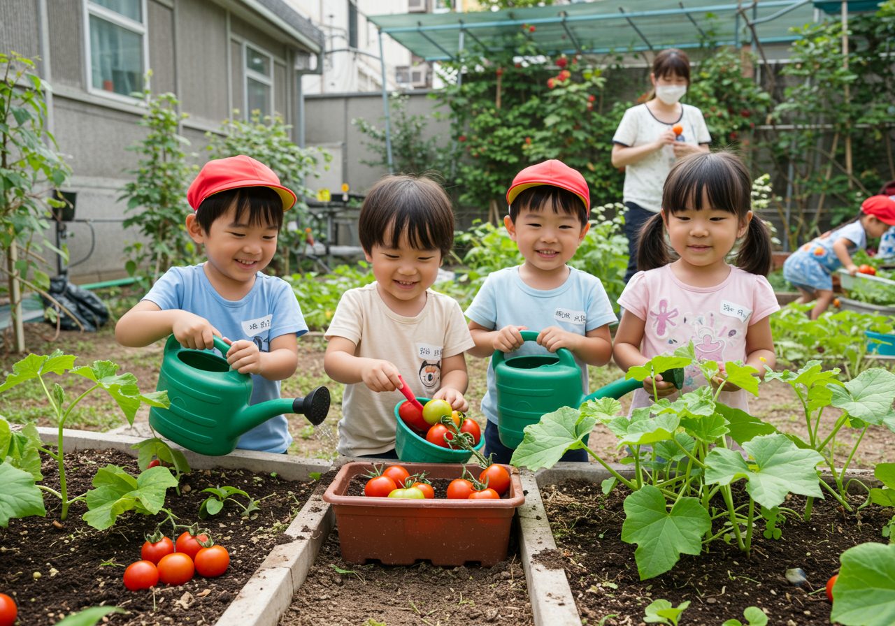 食育の大切さと保育園での取り組み