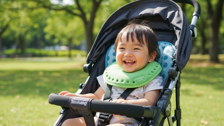 夏の子育てを快適に！チャイルドシートやベビーカーの暑さ対策グッズ