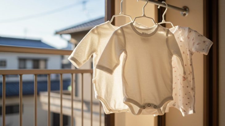 【初めての出産準備】水通しのやり方完全ガイド！いつから？洗剤は必要？新生児の服を洗う全知識