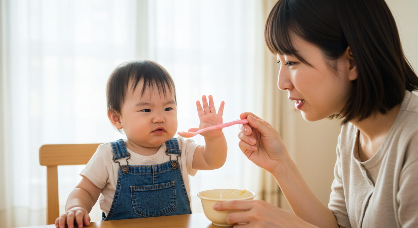 【1歳児向け】手づかみ食べしない原因は？先輩ママが教える簡単メニューと汚れ対策完全ガイド