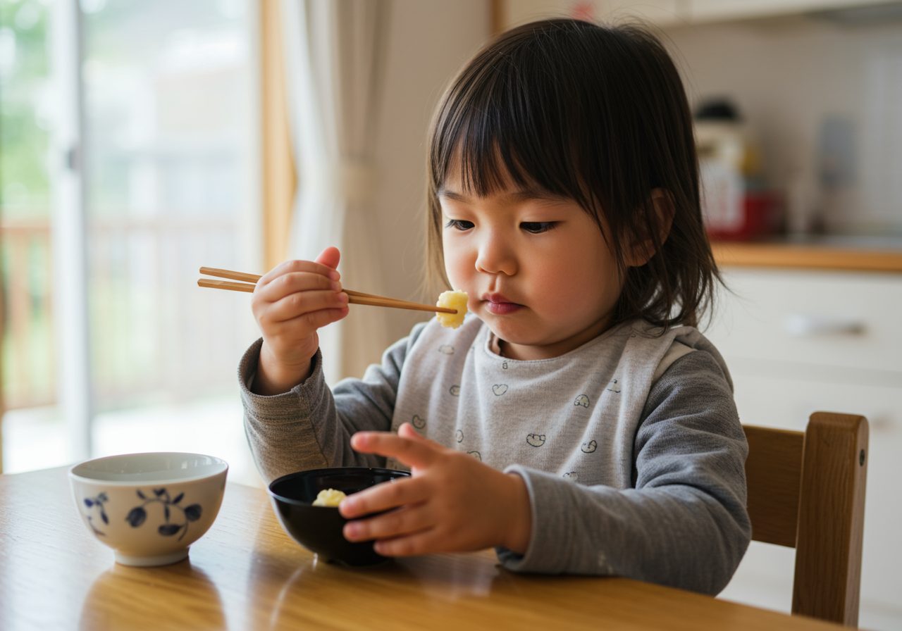 【イラストで簡単】正しい箸の持ち方を子どもに教える全知識｜いつから？練習方法は？これさえ読めば安心